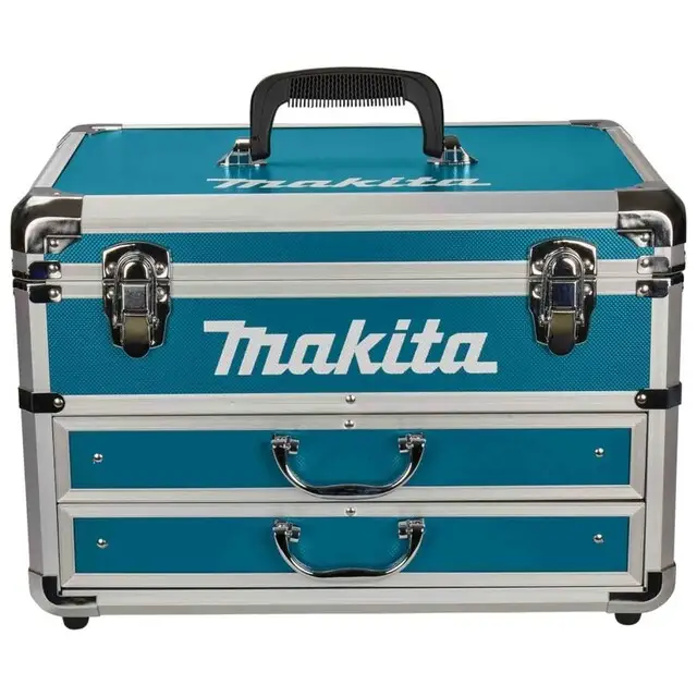 Makita Gereedschapskoffer Aluminium Blauw 196626-5 Ambachtelijk