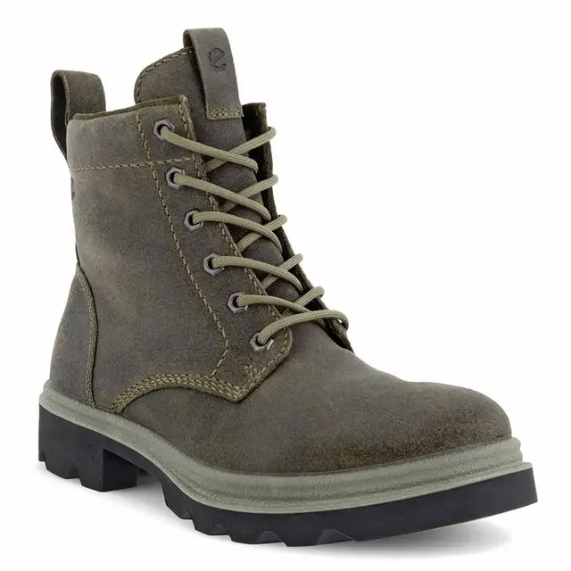 ECCO Grainer Laars Dames Tarmac - Maat 41 Direct Beschikbaar