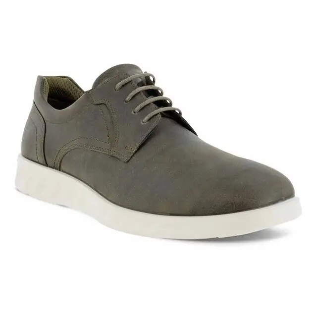 Laatste Kans Ecco S Lite Hybrid Herenschoenen Grijs/Groen - Maat 41