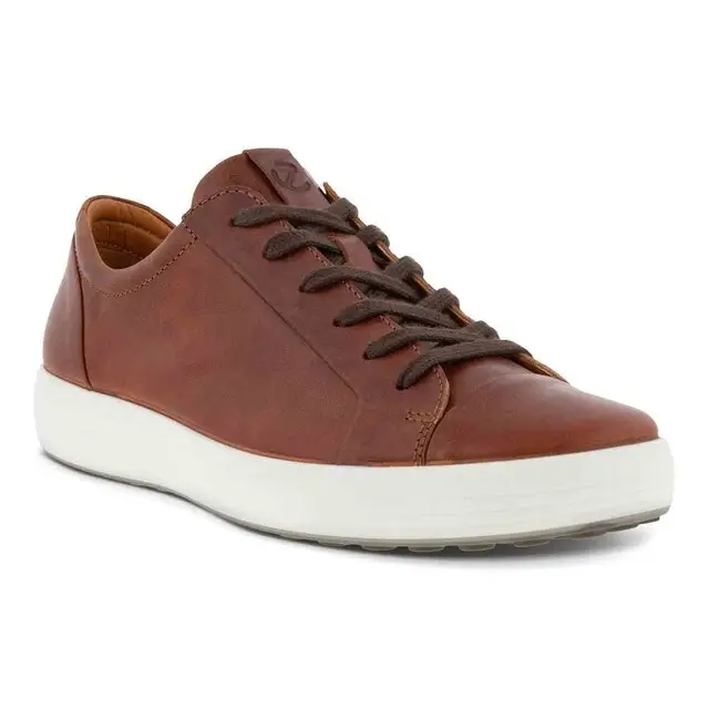 Koop Online ECCO Soft Herenschoenen 470364 470364 Cognac - Maat 45