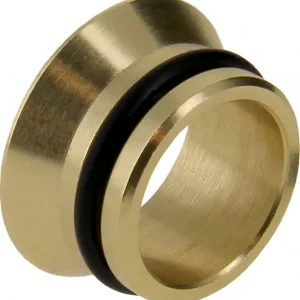 Bonfix knelkoppeling - Insert met O-ring vlakdichtend - 15mm - Messing Express Levering