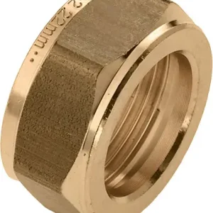 Bonfix knelkoppeling - Knelmoer - 54mm - Messing Snelle Levering