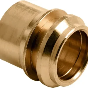 Tijdelijk Beschikbaar Bonfix knelkoppeling - Verloopset 1-delig / 3-delig - 28mm x 15mm - Messing