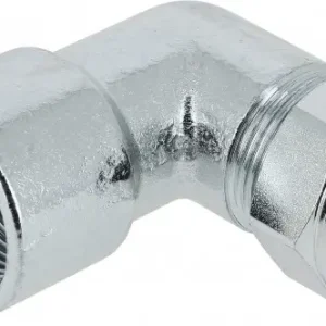 Laatste Kans Bonfix Staalverzinkte knelfitting - Kniekoppeling 108A - binnendraad x knel - 3/8” x 15mm