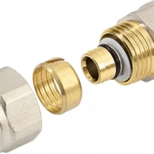 Bonfix - Alu-Knelfitting - Schroefbus - bi. dr. x alu-knel - 1/2” x 18mm Gereduceerde Prijs