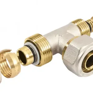 Bonfix - Alu-Knelfitting - T-koppeling - verlopend - 3 x alu-knel - 26mm x 20mm x 26mm Bestseller