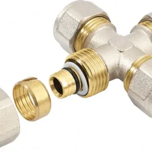 Bonfix - Alu-Knelfitting - Kruisstuk - 4 x alu-knel - 18mm x 18mm x 18mm x 18mm Veilige Betaling