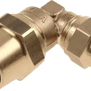 Aanbieding Knelfitting BELGAS - Verloopknie - 28 x 22mm - 2x knel