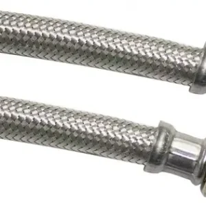 Premium Flexibele aansluitslang - rvs gevlochten - binnendraad x binnendraad - 1/2” - DN8 - lengte 20cm