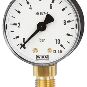 Actieprijs Manometer 40mm Onder Aansluiting 0-10 Bar