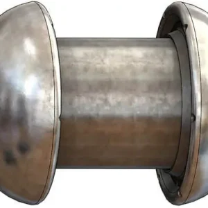 Dallai V-deel x V-deel - type C - verzinkt - 108 x 108 mm Handgemaakt