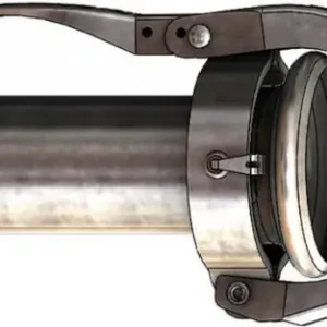 Dallai M-deel x ronde flens - type C - verzinkt - 108 x 100 mm Finale Uitverkoop