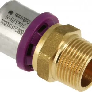 Weekendaanbieding Bonfix Perskoppeling - Alu-pers - Puntstuk - 3/4” x 26mm