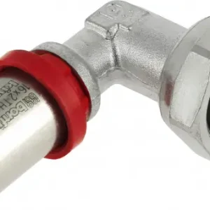 Lage Prijs Bonfix Perskoppeling - Alu-pers - Kniekoppeling voor inbouwreservoir - 1/2” x 16mm