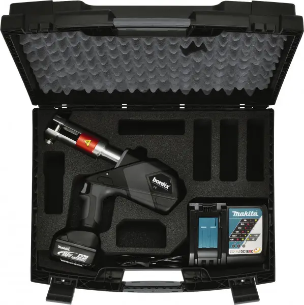 Shop Nu Bonfix/Makita - Persmachine - Medium-Accu - 18V - 4,0Ah - 32kN - Machine & Accu & Lader in koffer - Comfort