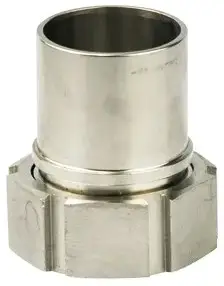 Tankwagenkoppeling Slangtule - RVS - 50mm x 2” binnendraad Exclusief