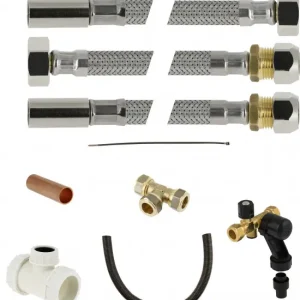 Boiler aansluitset - Bonfix - compleet Fabrieksprijs