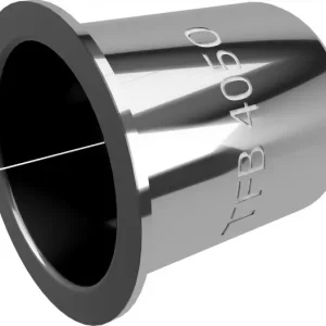 Cilinderbus met flens - Lagerbus - Glijlager - TEF-MET - Staal / PTFE - 60/65/752.5x42 mm Handgemaakt