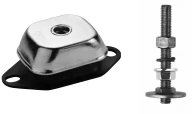 Aanbieding Machine voet PC 120 x 60 x 40 100 - 55 Shore A DNV