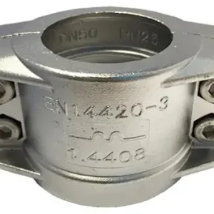 Uitverkoop Klemschaal set - RVS - 32x6 - (Klembereik: 43-46mm)