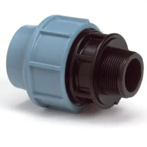 Puntstuk voor PE/tyleen - 40mm x 1-1/4” buitendraad - 16 bar Aanbieding