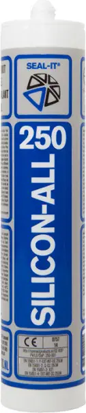 Siliconenkit Seal-it 250 Silicon-All wit 310ml Laatste Versie