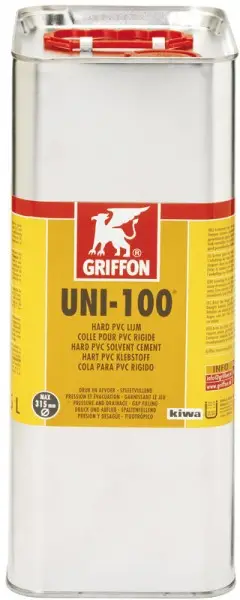 Griffon PVC lijm UNI-100 - blik à 5000ml Korting