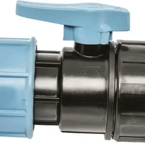 Uitverkoop Kogelafsluiter met buitendraad voor PE/tyleen - 40mm x 1-1/4” - 16 bar