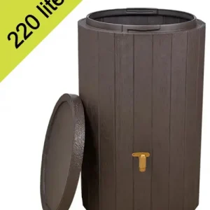 Garantia Regenton MADERA 220 liter bruin Bestseller
