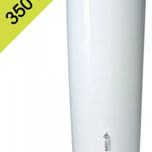 Voordeelprijs Garantia Regenton 2in1 350 liter cocos/wit
