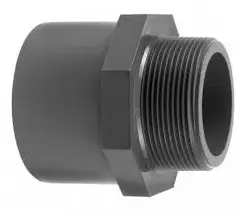 Druk PVC puntstuk - 90/110mm x 2/1/2” - 16 bar Beperkt Aanbod