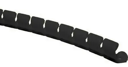 Beschermslang flexibel spiraal - HDPE - 10x17mm (Doos 20m) Authentiek