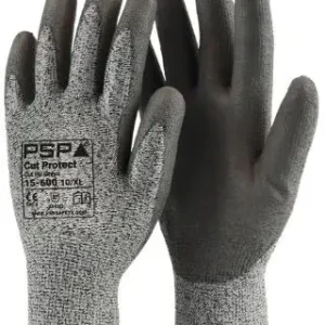 Flitsaanbieding Werkhandschoenen PU Snijbestendig Cut D - Grijs - Maat 9/L