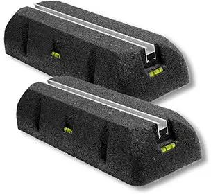 Alleen Vandaag Opstelbalken voor airco - Canalit - Rubber - 1000 x 160 x 110 mm - Verpakking 2 stuks