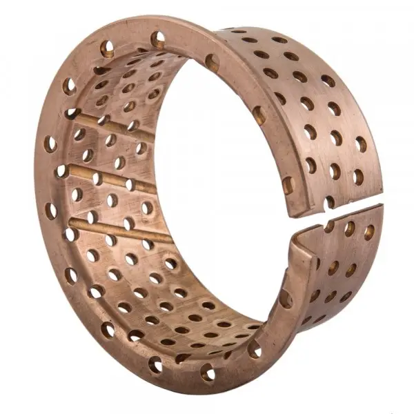 Beste Prijs Cilinderbus met flens - BRO-MET L - Brons - 40/44/55-2x40 mm