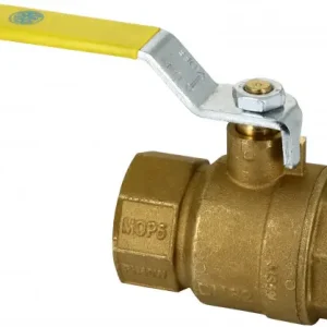 Bonfix Gaskraan voor België - hendel bediening 1/2 - 2 x binnendraad (messing) Veilige Betaling