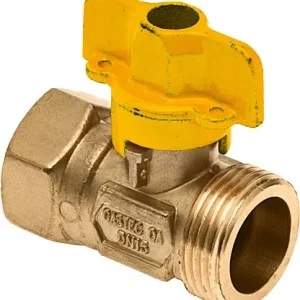 Tijdelijk Beschikbaar Bonfix Gaskogelkraan 3/4 x 1 - binnendraad x warteldraad