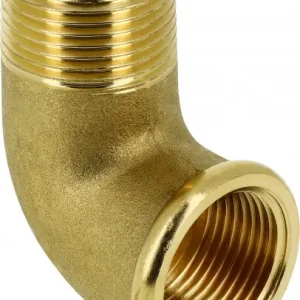 Snelle Levering Bonfix Conische draadfitting Knie 1/2 - conische buitendraad x lange interne gasdraad