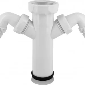 Must-Have Bonfix Afvoer Inlaattule 2x afsluitbaar 1-1/2" x 40 mm