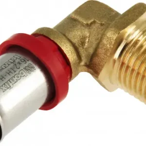 Bonfix Alu-pers fitting Kniekoppeling 3/4 x 16 - buitendraad x alu-pers Bestseller