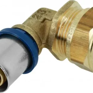 Bonfix Alu-pers fitting Kniekoppeling 20 x 22 - alu-pers x knel Betrouwbaar