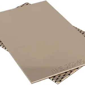 Glijplaat - BRO-LUB - Brons - 500x245x2 mm Snelle Levering