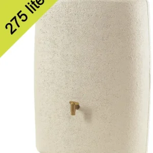 TERRA regenton 275 liter zandbeige Direct Verzonden