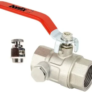 Bonfix kogelkraan / afsluitkraan 3/4” met aftapper Hete Deal