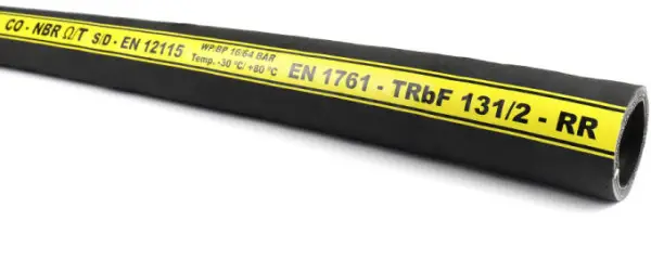 Brandstofslang / Zuigslang-Persslang - NBR / CR - 38x51mm (Per Meter) Korting