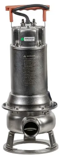 Dompelpomp zonder vlotter - KIN pumps DHD 3 - RVS - 230 volt - Inclusief 10 meter snoer (Max. capaciteit 18m³/h) Koopje