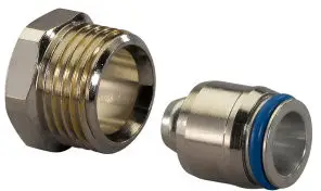 Trendy Uponor klem koppeling voor Danfoss - klem x buitendraad - 16mm x 1/2
