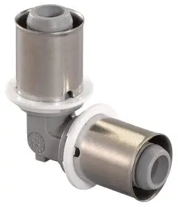 Beperkte Voorraad Uponor knie 90° - pers x pers - 40mm x 40mm - ppsu