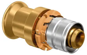 Uponor S-Press overgangs koppeling - pers x pers - 20mm x 22mm (Cu) Modern