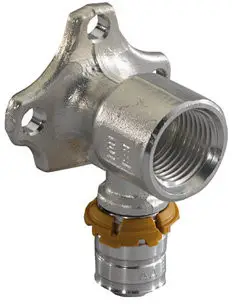 Nieuwe Collectie Uponor MLC pers-muurplaat kort model - pers x binnendraad - 14mm x ½